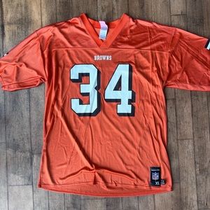 NFL Cleveland Browns #34 Droughns Jersey